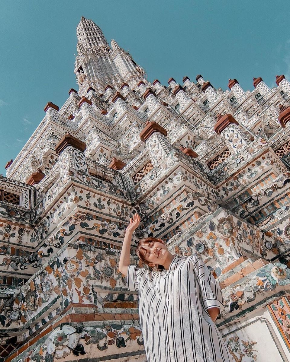 Wat Arun với vẻ đẹp độc đáo khiến du khách mê mẩn