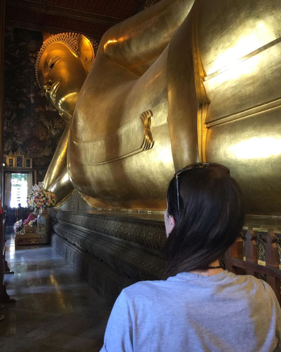Tượng Phật Nằm nổi tiếng ở chùa Wat Pho