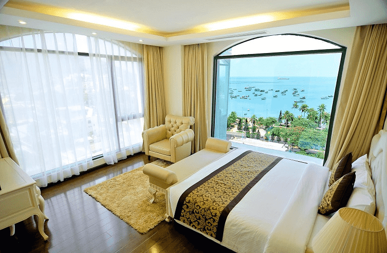 Phòng nghỉ tại khách sạn Mường Thanh Vũng Tàu