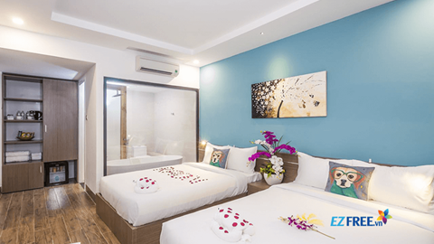 [Free&Easy Đà Nẵng] 02 đêm khách sạn 3* Raon Beach