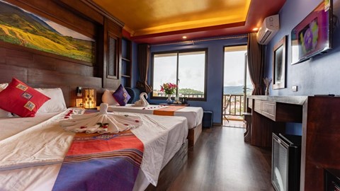 [Free&Easy Sapa] 01 đêm Khách sạn 3* Saparis 