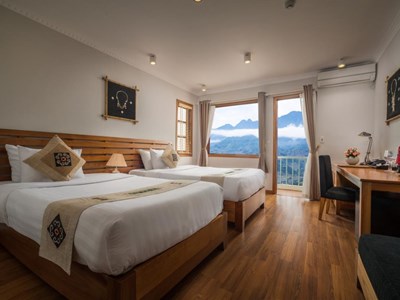 [Free&Easy Sapa] 01 đêm Khách sạn 3* SUNNY MOUNTAIN 