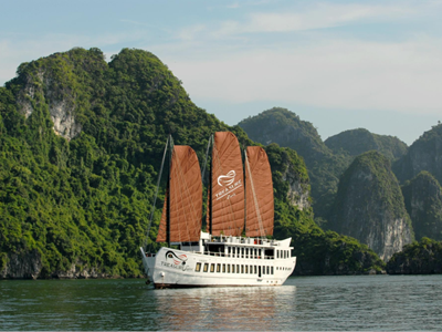 [Free&Easy Hạ Long] Du thuyền 5* Treasure Junk Hạ Long