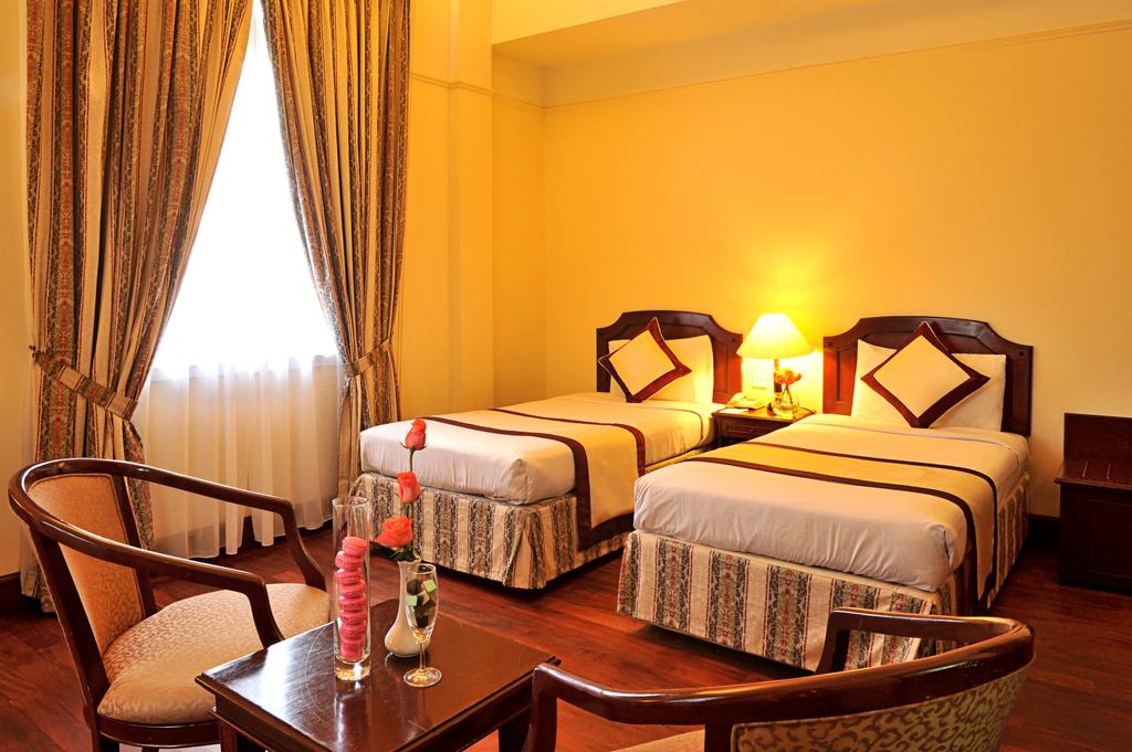 Phòng nghỉ tại khách sạn Dalat Hôtel du Parc