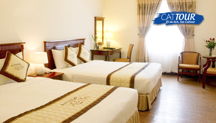 Phòng nghỉ tại khách sạn Dalat Plaza