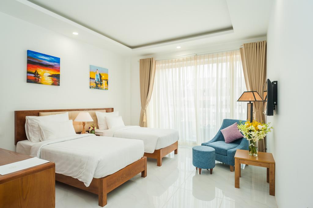 Phòng nghỉ trong khách sạn Amon Phú Quốc