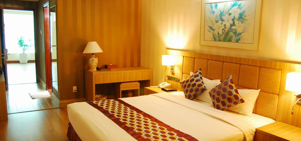 Phòng nghỉ tại khách sạn Heritage Hạ Long