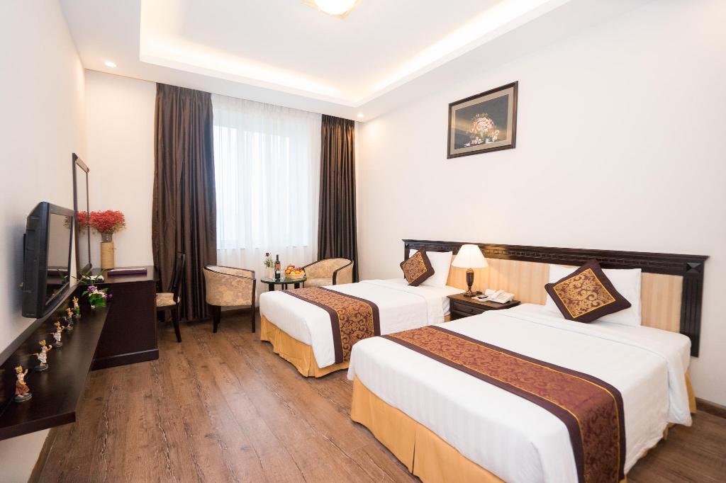 Phòng nghỉ tại khách sạn Starcity Halong Bay Hotel