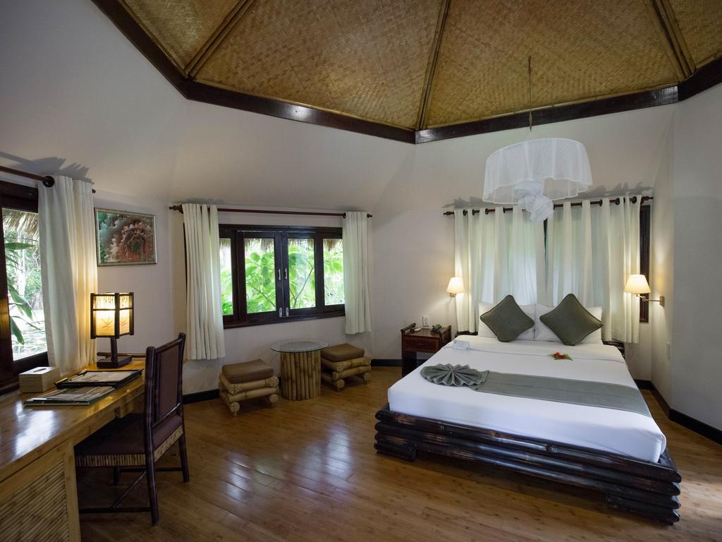 Phòng nghỉ tại Bamboo Village Resort Mũi Né