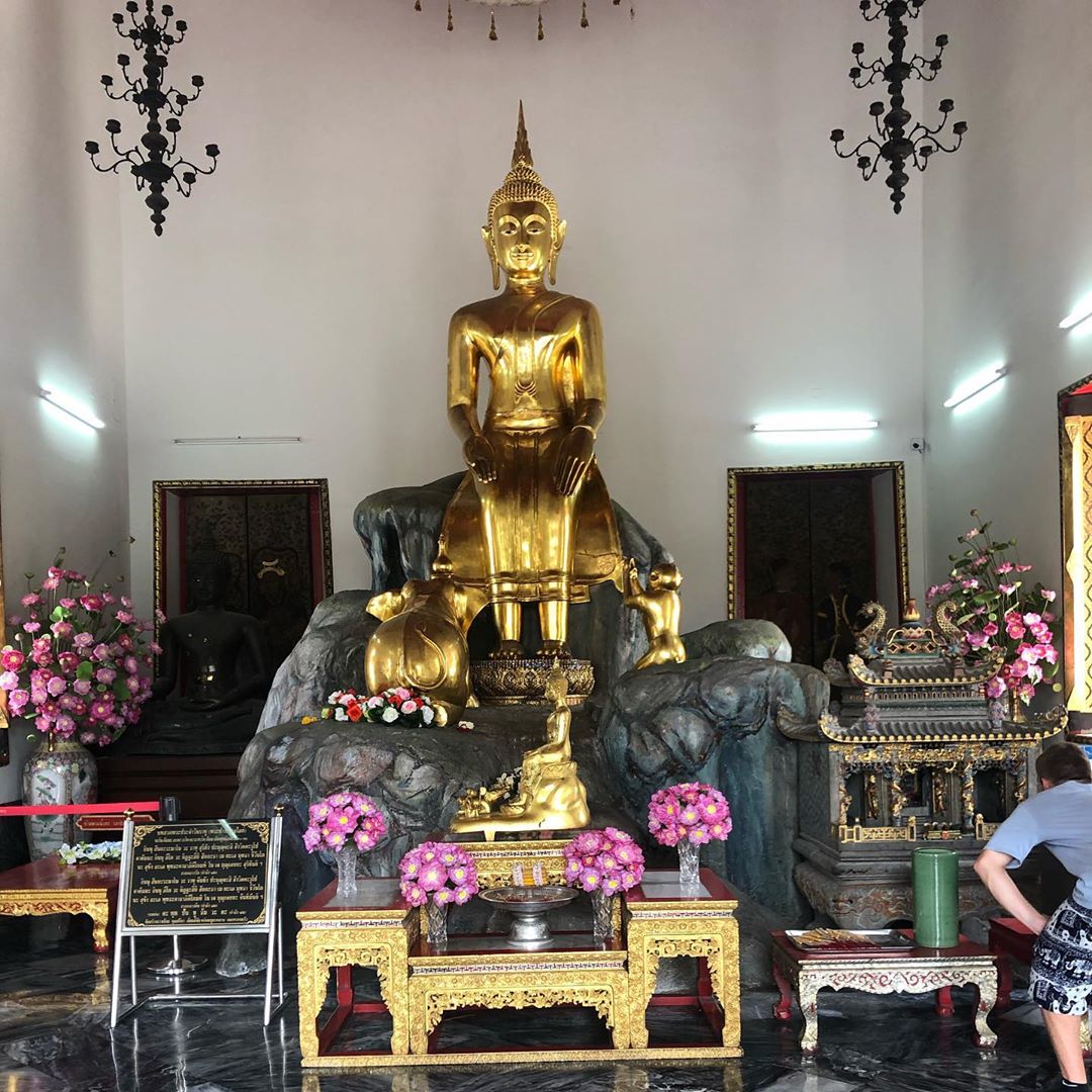 Tượng Phật trong chùa Wat Pho