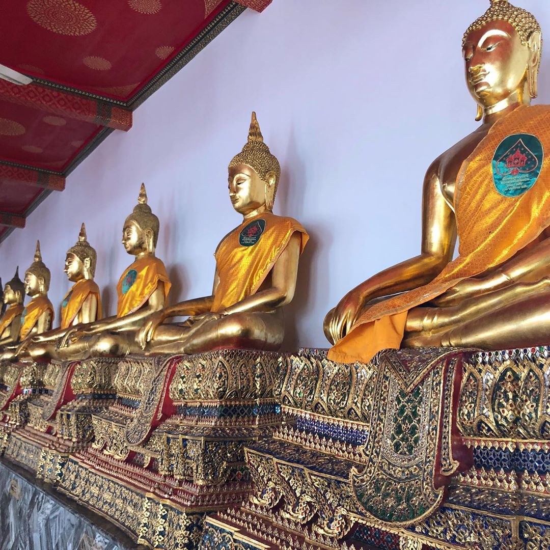 Bộ sưu tập tượng Phật khổng lồ ở chùa Wat Pho